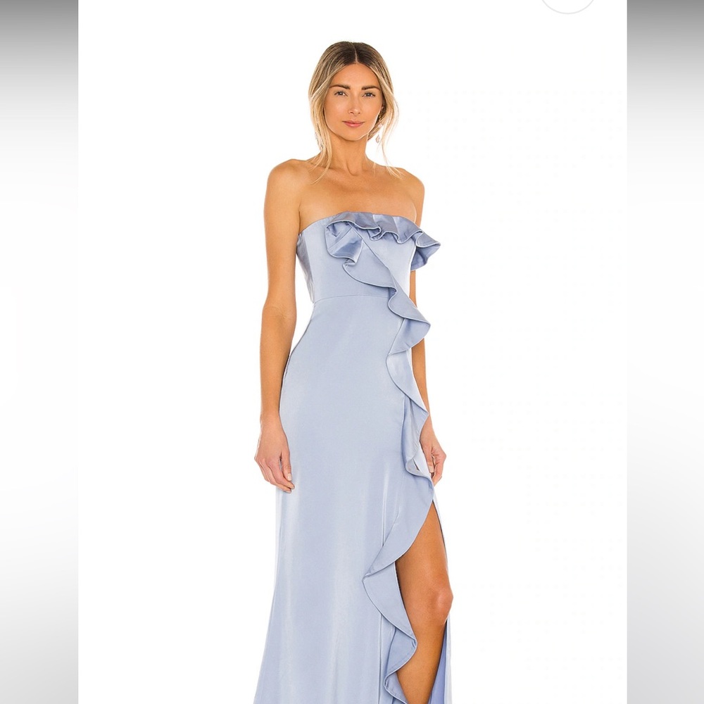 NBD Luna Gown Size Small in Baby Blue